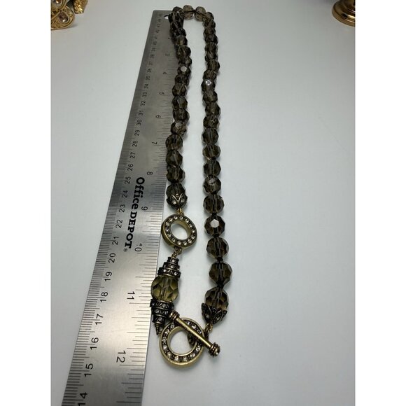 Vintage Heidi Daus “Let Me Count The Ways” Necklace & Bracelet Jewelry Set - Picture 6 of 14